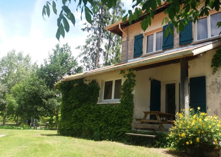 Terrasse du gîte Les Liserons